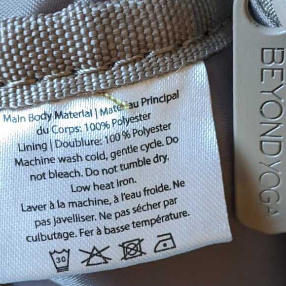 Beyond Yoga Backpack Convertible Gym Bag Grey Big - Picture 5 of 8